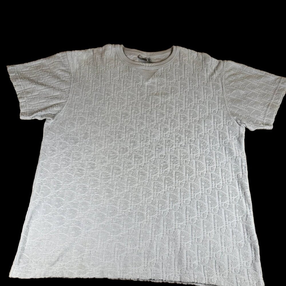 Authentic Men's DIOR Cream Woven Shirt